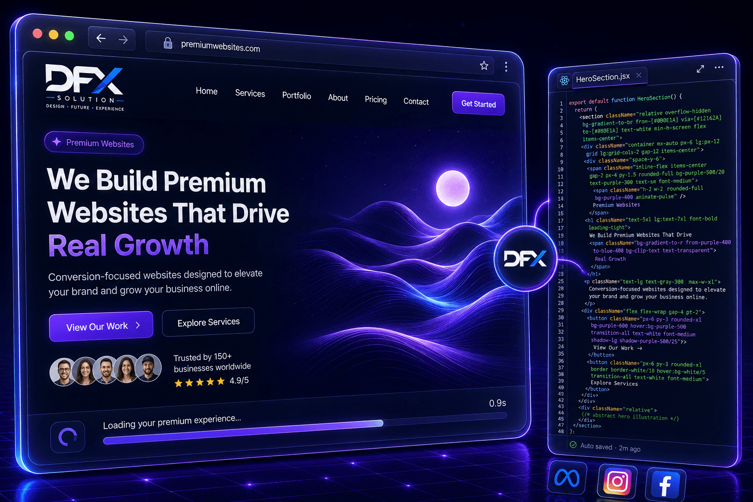 Premium Websites — DFX Solution
